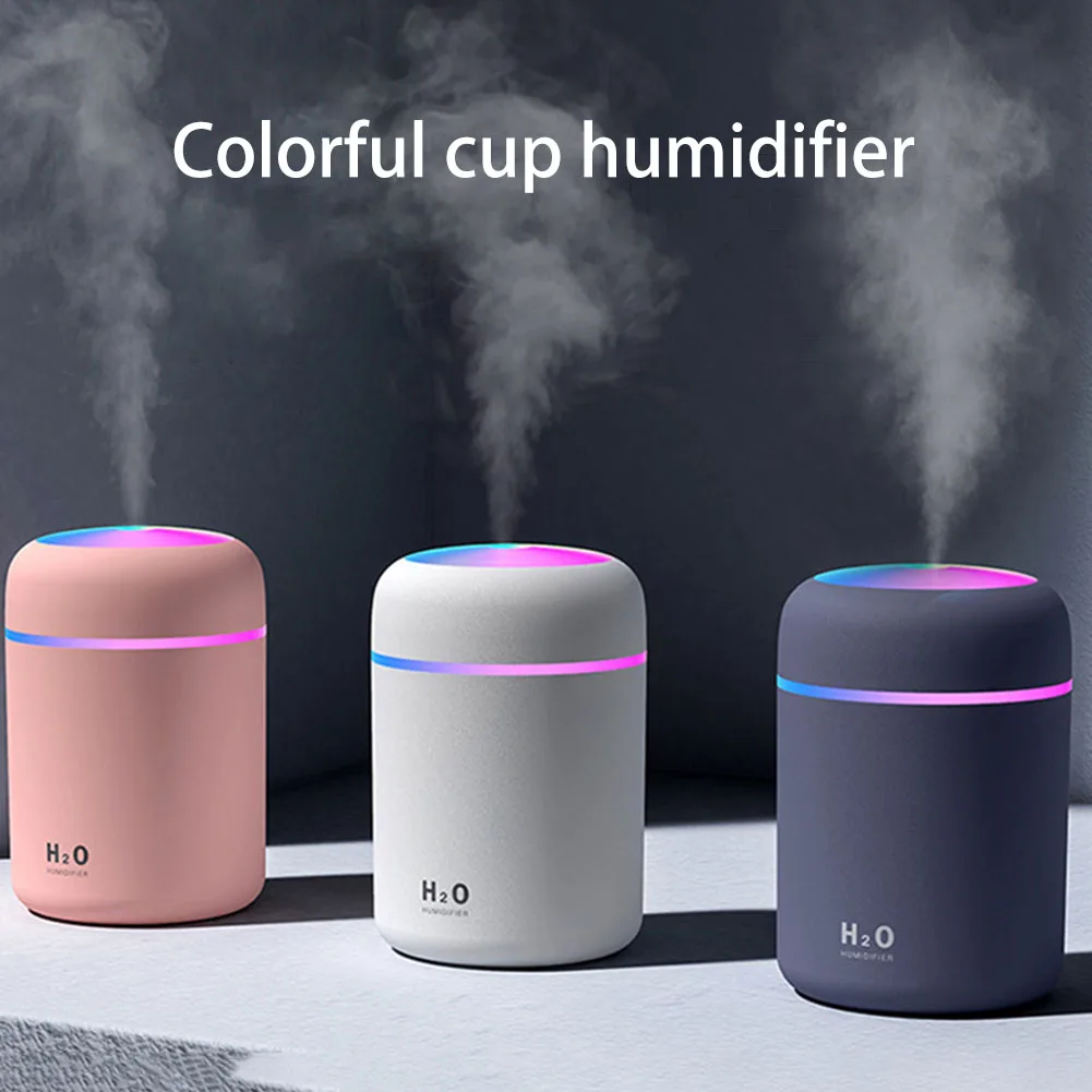 

Увлажнитель-Ароматизатор воздуха с USB-разъемом, 300 мл