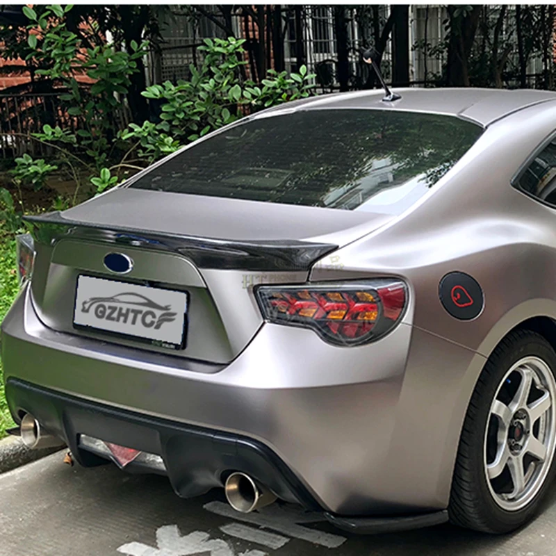 Для Toyota GT 86 спойлер 2012-2017 Высокое качество ABS Материал Автомобильный задний крыло