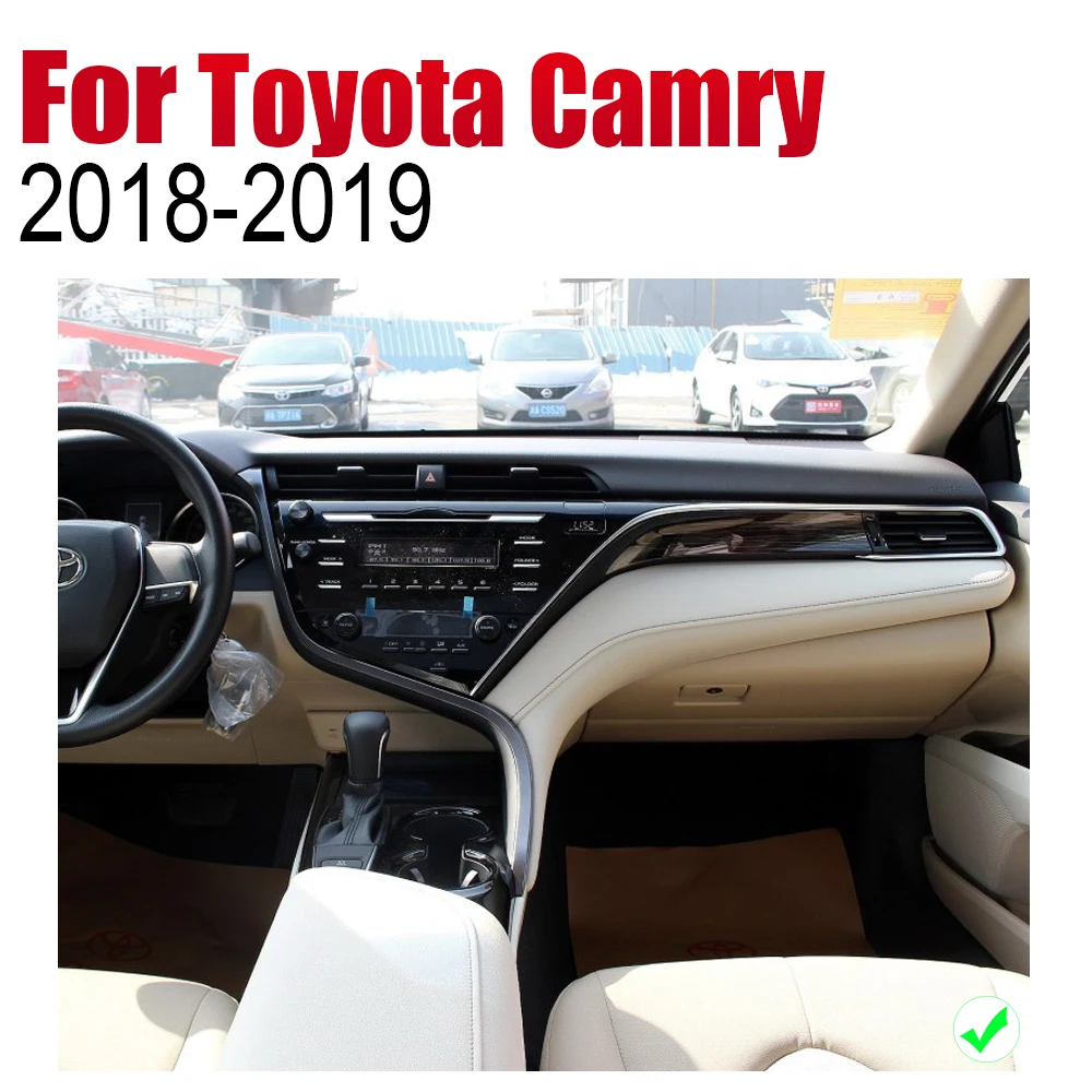 Автомагнитола на Android стерео DVD GPS навигация для Toyota Camry 2018 ~ 2019 Bluetooth Wi Fi 2din
