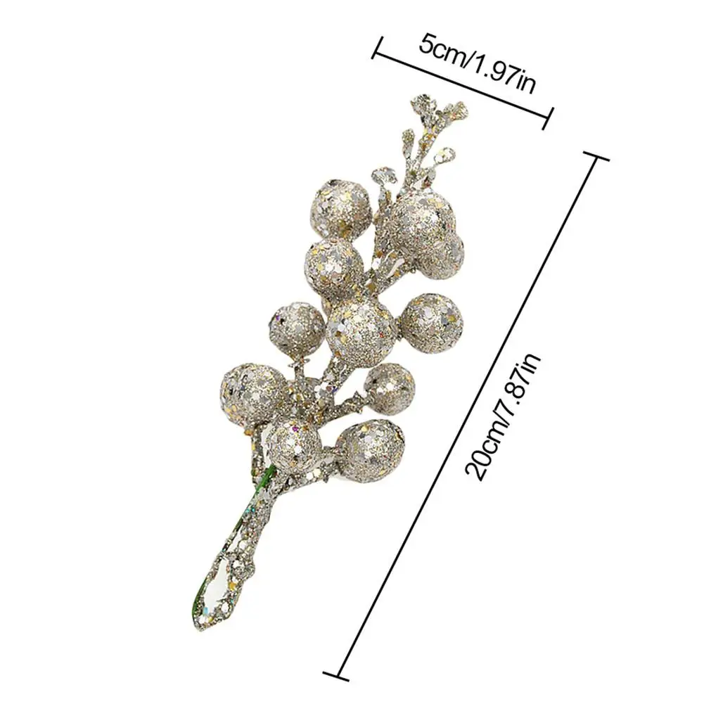 3 шт./компл. Рождество декорирование деревьев фрукты Рождественский венок