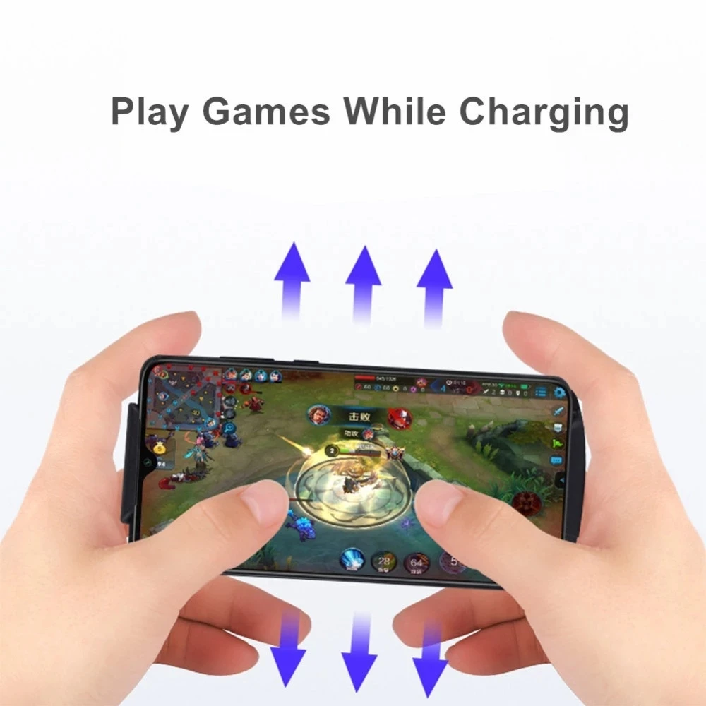 universal adjustable 5 0 6 5inch type c battery charger case for huawei samsung oneplus google xiaomi iphone 12 pro power bank free global shipping