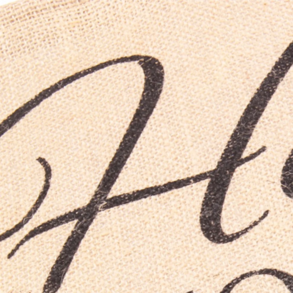 Льняные Висячие свадебные плакаты здесь приходит Невеста лозунг Флаг Свадебные