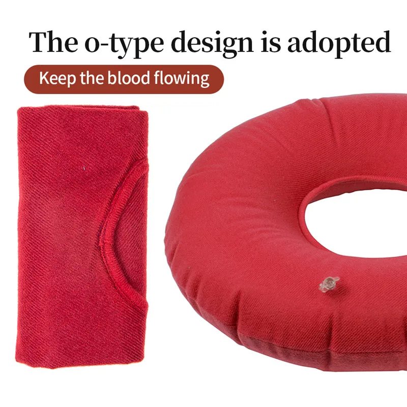 Новая поддерживающая надувная круглая подушка для кресла в форме пончика