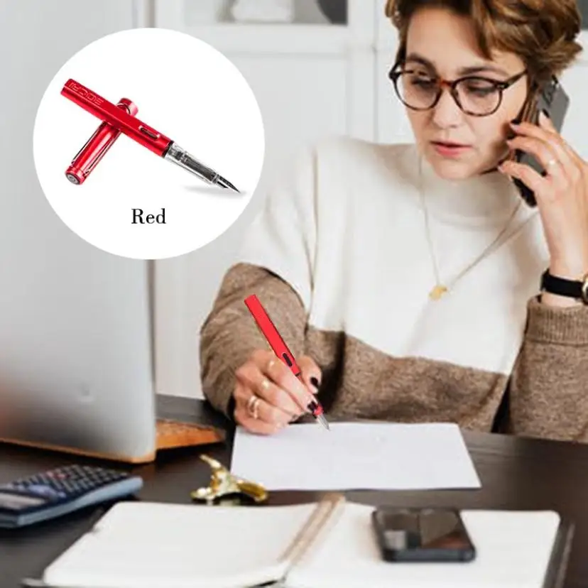 

Student-specific replaceable ink sac pen set can be engraved with a fountain pen student pen set