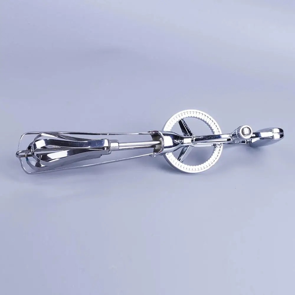

Stainless Steel hand Egg Beaters Kitchen Gadgets Egg Stirring Whisk Rotary Kitchen Accessories