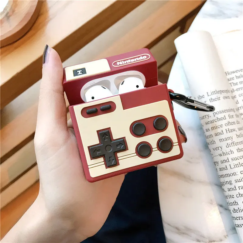 

For Apple AirPods 1 2 3 Pro Cool Game Design NintendoSoft Silicone Case Wireless Bluetooth Earphone Cover