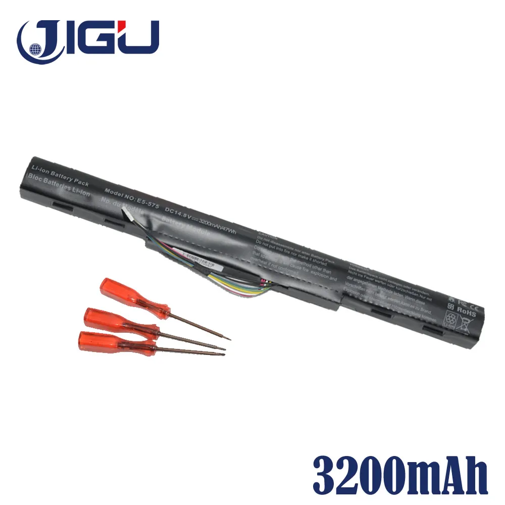 Аккумулятор для ноутбука JIGU AS16A5K ACER Aspire E 15 E5 774 774G 575 575T 575TG 575G|laptop battery|battery for acerbattery