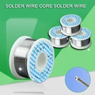 Оловянно-свинцовая и Оловянная проволока для пайки, припой с канифолью, неочищенная проволока, 0,8 мм, 1,21,7 м, флюс 2.0%, 45 футов, 10 г