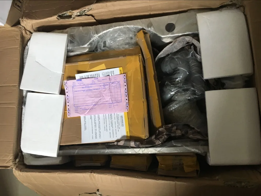 Многофункциональная кухонная раковина из 304 нержавеющей стали с начесом, слив с кран горячей и холодной воды, набор блоков Knift