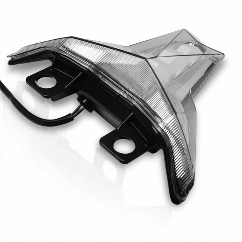 Светодиодный задний фонарь для мотоцикла со встроенным стоп светильник сигналом