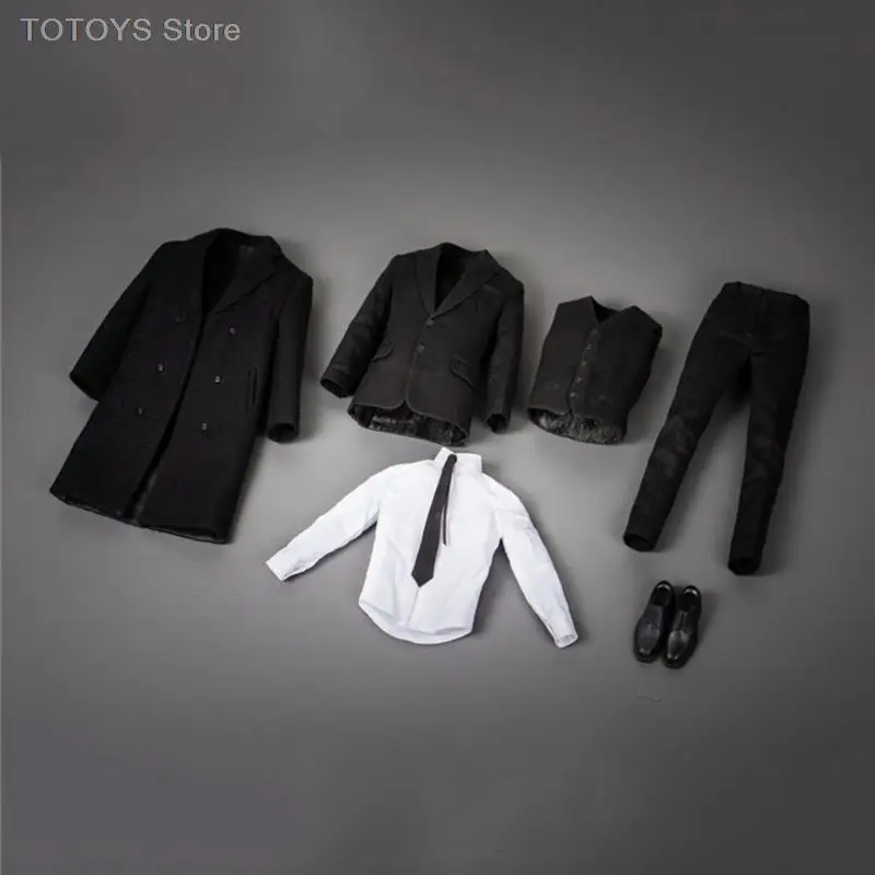 

1/6 scale DAFTOYS F010 Mr. Ben Suit Trench Coat Clothes Model for 12" Male Action Figure Body
