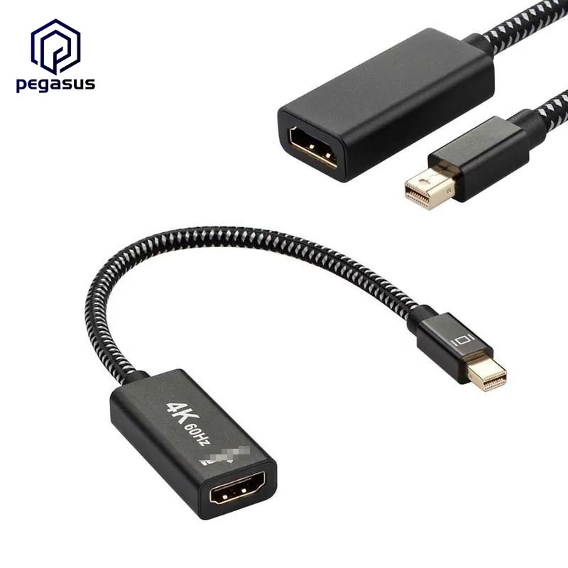 Мини Дисплей Порты и разъёмы DP Thunderbolt к HDMI-COMPATIBLE кабель с адаптером для Macbook Pro/Air Mac
