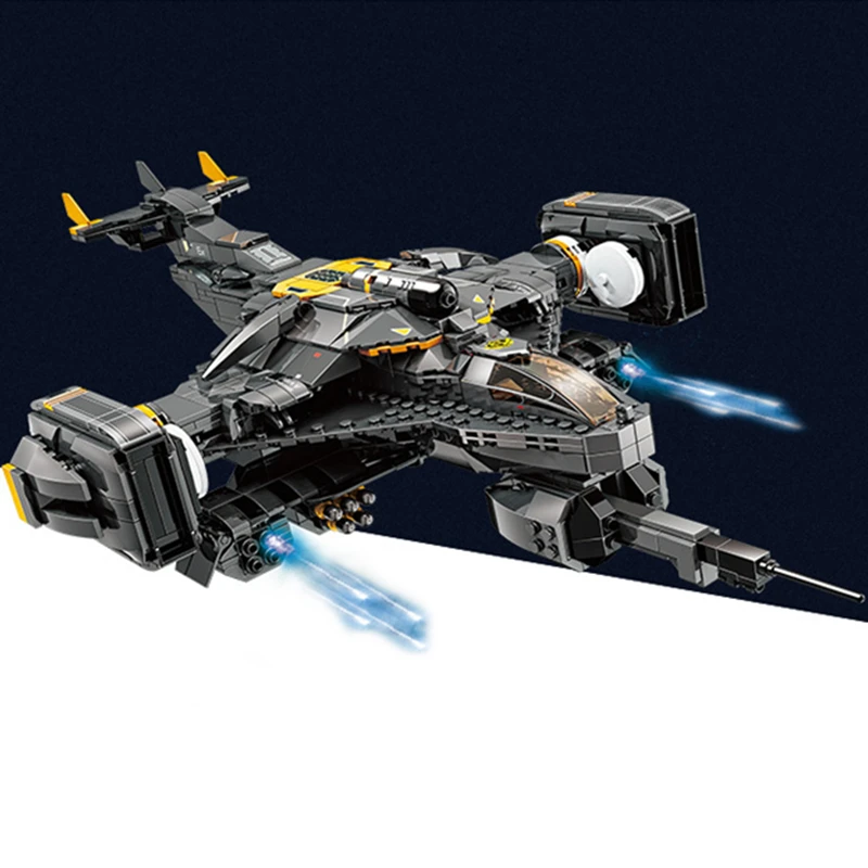 2021 MOC вертолеты боевой пистолет самолет анти армированный космический город