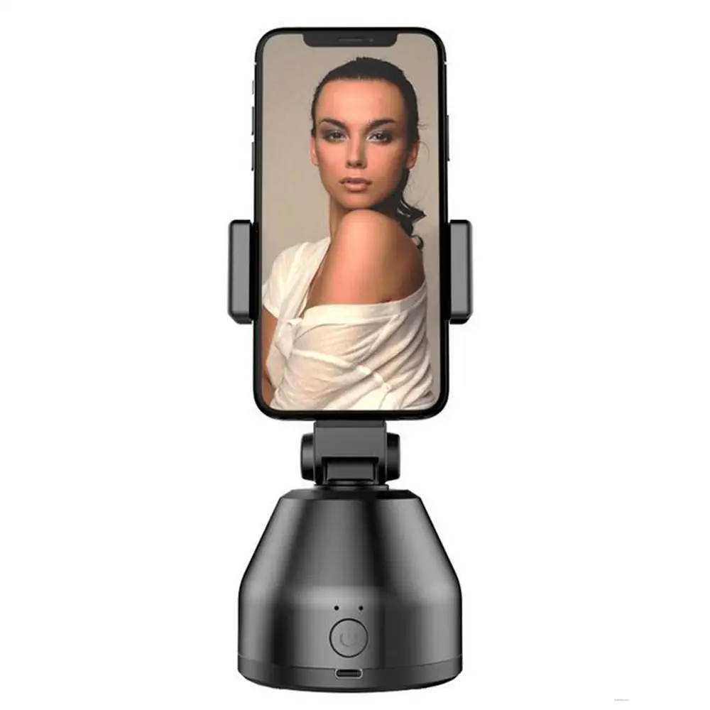 

Face recognition for smartphone Live Streaming Stand New mobile phone Cradle Head Bluetooth 360-degree object tracking stand