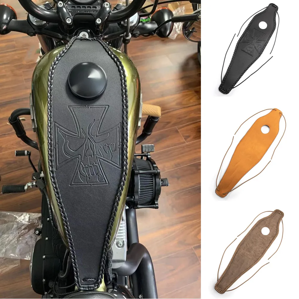 

Universal Motorcycle Gas Fuel Tank Protection Tank Pad Protector Cover Car-Styling Moto Decoration For Yamaha For Honda Kawasaki