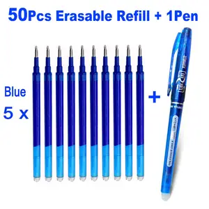 50Pcs 0.5mm Nib Rollerball Pen Refill Gel Pen Sign Pen Replaceable Parts