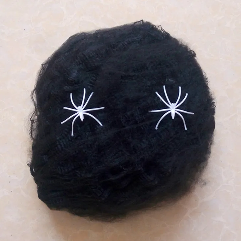 Хэллоуин ночник паук хлопок паутина 20 г + 2 брусья КТВ карнавальный костюм зомби