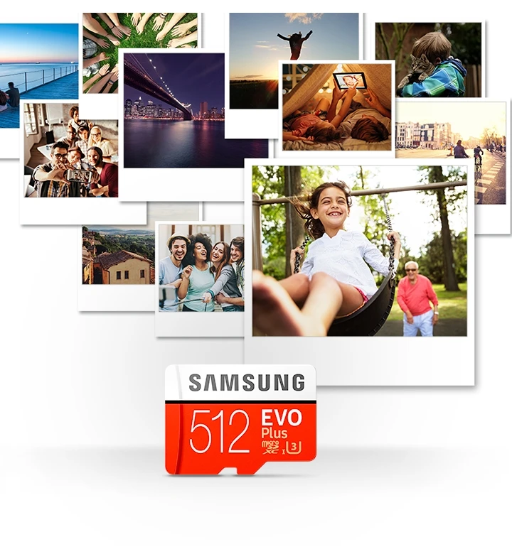 SAMSUNG TF SD карты транс флэш карта памяти Microsd Micro SD 32 Гб 64 Гб 128 ГБ 256 ГБ 512 г SDHC SDXC класс EVO+ класс 10 C10 UHS