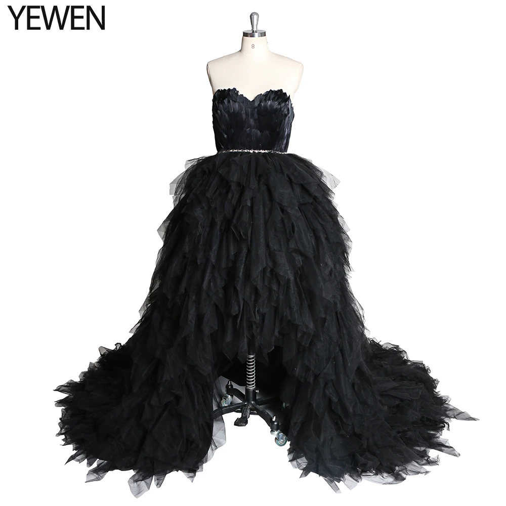 Красное милое Плиссированное блестящее платье из органзы с перьями и блестками