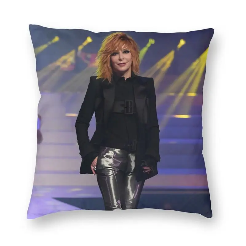 

Наволочка для подушки, 45x45 см, с принтом во французском стиле, двусторонняя