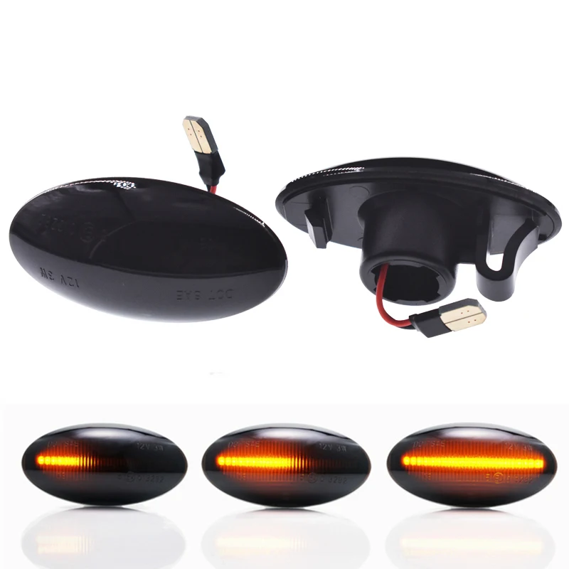 Динамические светодиодные боковые габаритные огни для Suzuki Grand Vitara JT Splash EXB22 Swift MZ EZ