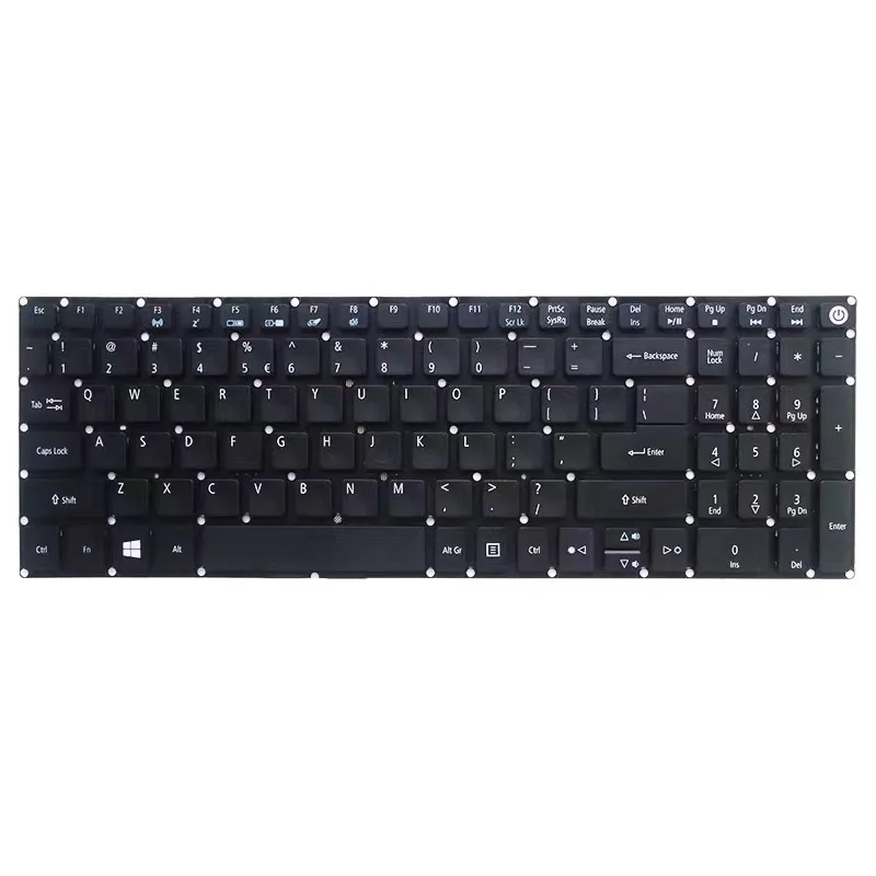 

New Laptop English Keyboard for ACER Aspire E15 E5-576 E5-576G E5-576G-5762 E5-576G Black US Keyboard
