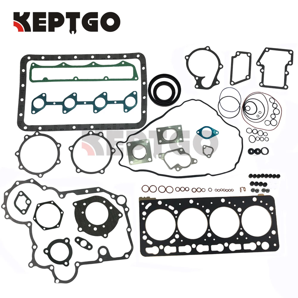 Комплект для ремонта двигателя Kubota V3300 V3300T Bobcat S250 T225 245 погрузчика