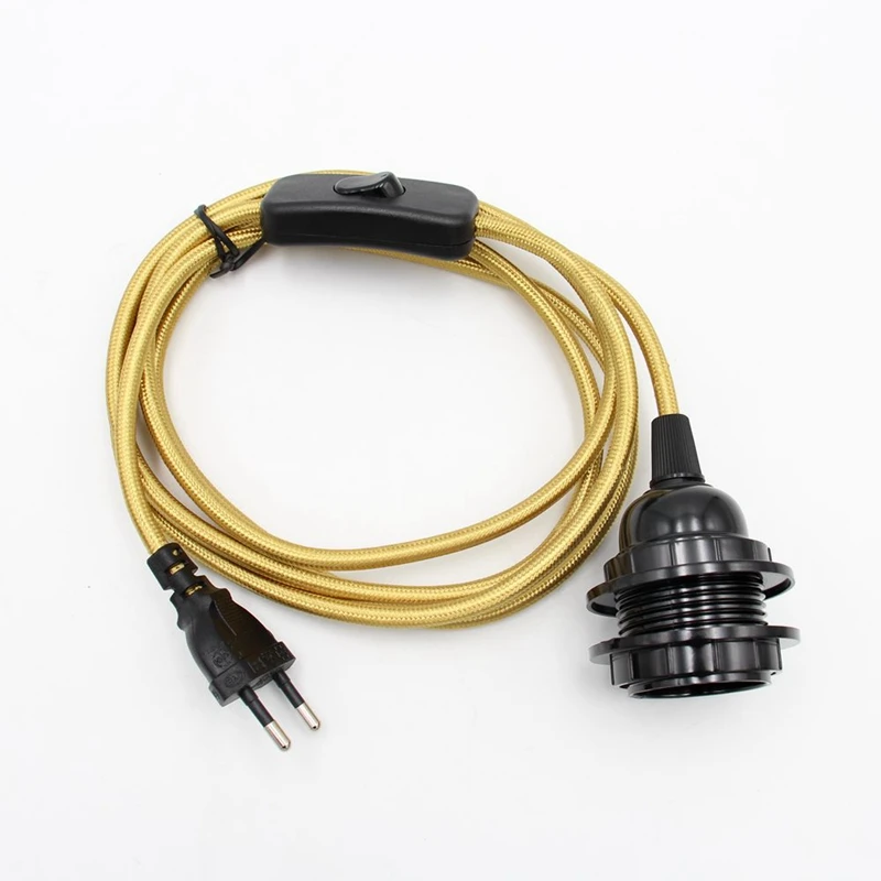 Шнур питания с вилкой европейского стандарта CE VDE переключателем вкл./выкл.