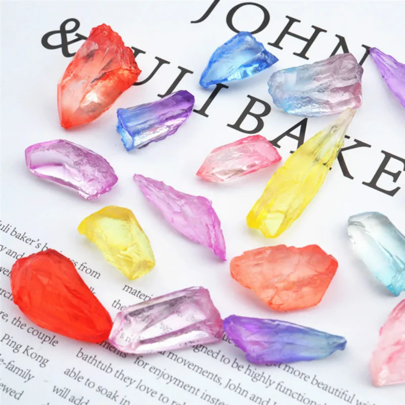 Кварцевая форма для ломтиков агат кристалл Жеода силиконовая мягкая уф смолы