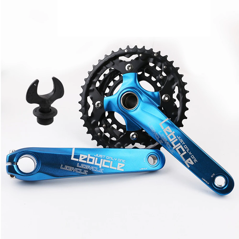 

MTB Bike CrankSet 24T 32T 42tT Light Weight Chain Ring 170mm Alloy Steel Crank Bottom Bracket Crank Cover Kit Cycling Parts