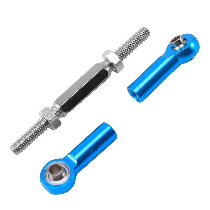 

7PCS Adjustable Metal Pull Rod Link Rod Linkage for 1/10 Traxxas Slash 4X4 / 2WD Short Course Car Upgrade Parts