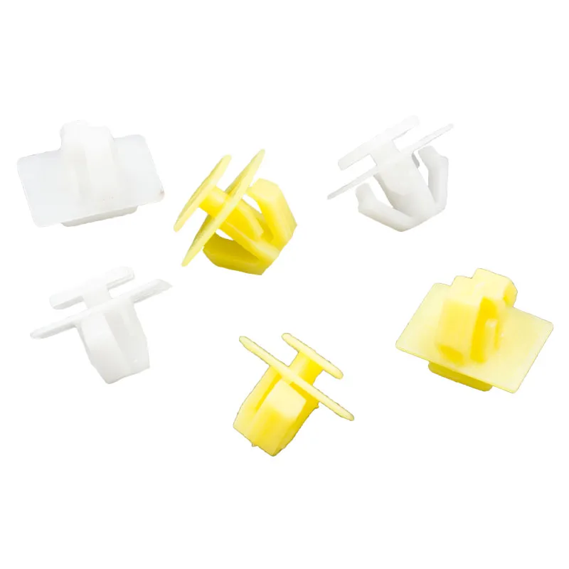 KALILI автомобильный зажим для порога двери желтого цвета фиксаторы отделки Зажимы