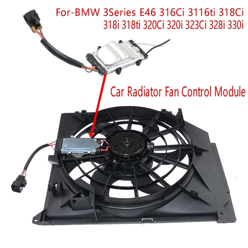 

Модуль управления вентилятором радиатора для BMW 3 серии E46 316Ci 3116Ti 318Ci 318I 318Ti 320Ci 320I 323Ci 328I 330I 7561757