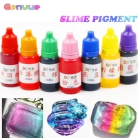 10ml diy pigment glue kit polymer clay model liquid additive for slime clear liquid making slime art crystal mud toys for kids