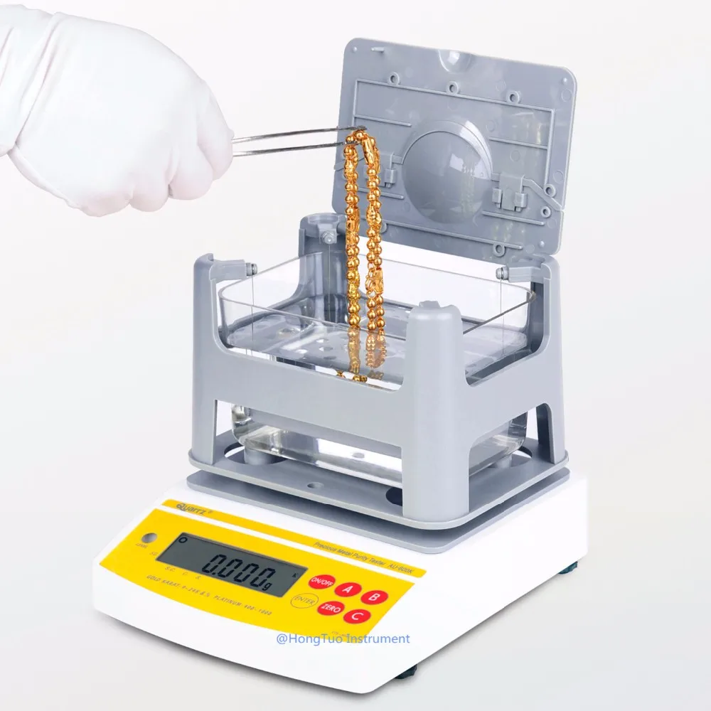 

Digital Electronic Densimeter Balance , Densimeter Gold , Gold Karat Purity Balance Machine
