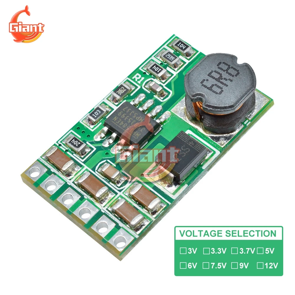 DC понижающий модуль питания преобразователь постоянного тока от 5 27 в до 3 В/3 7 В/5