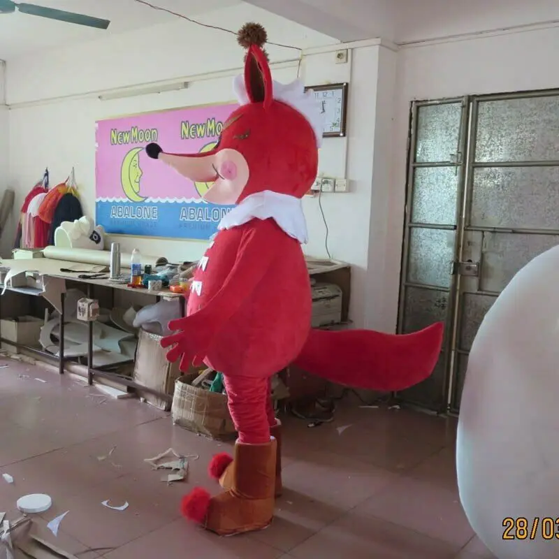 Костюм талисмана лисы Вечерние платья для костюмированной вечеринки Одежда