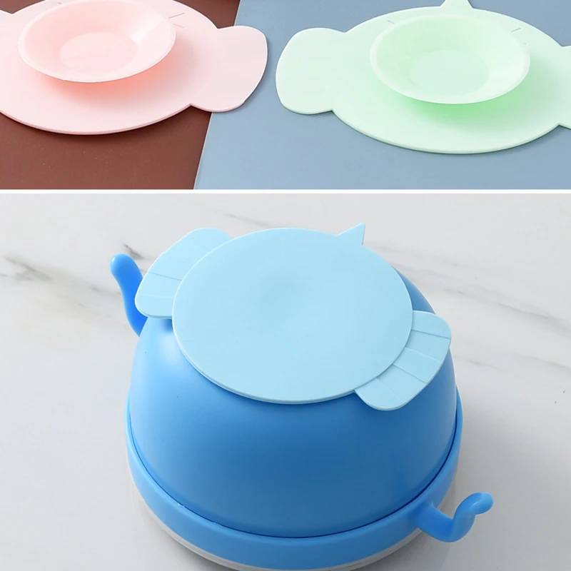 Двухсторонняя присоска с защитой от опрокидывания силиконовый нескользящий