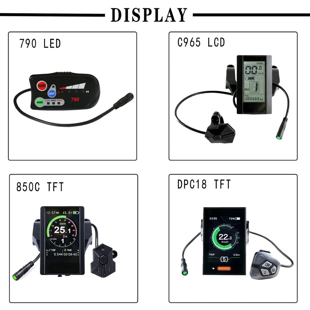36V500W 8fun/bafang 790 C965 850C DPC18 мотор BBS02B Кривошип электрические велосипеды trike ebike наборы