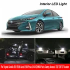 Внутренний светодиодный для Защитные чехлы для сидений, сшитые специально для Toyota Corolla E12 E120 Auris E150 Prius 20 30 ZVW30 Yaris Camry Avensis T22 T25 T27 Avalon Canbus лампа