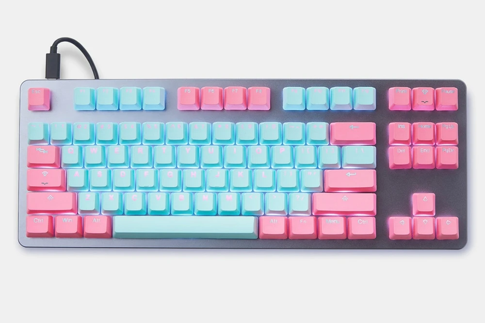 Taihao pbt двойные колпачки для клавиш самостоятельной сборки игровая механическая