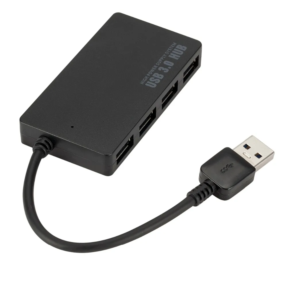 4 порта USB 3,0 концентратор Высокоскоростной разветвитель для настольного ноутбука портативный USB-HUB несколько