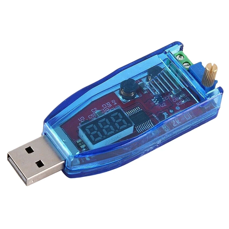 Dc dc источники Usb регулируемый шаг вверх/вниз Питание Напряжение Регулятор модуль