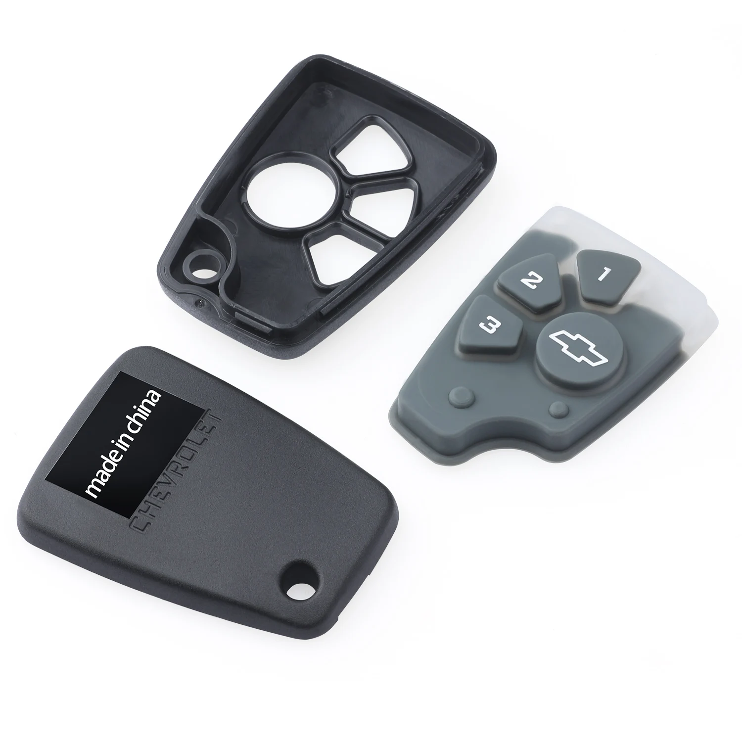 Пульт дистанционного управления KEYECU 10 шт./Лот корпус для ключа с 3 кнопками Chevrolet