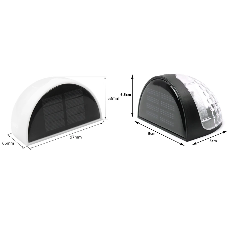 Солнечный свет сад водонепроницаемый IP55 светодиодный солнечный наружная стена