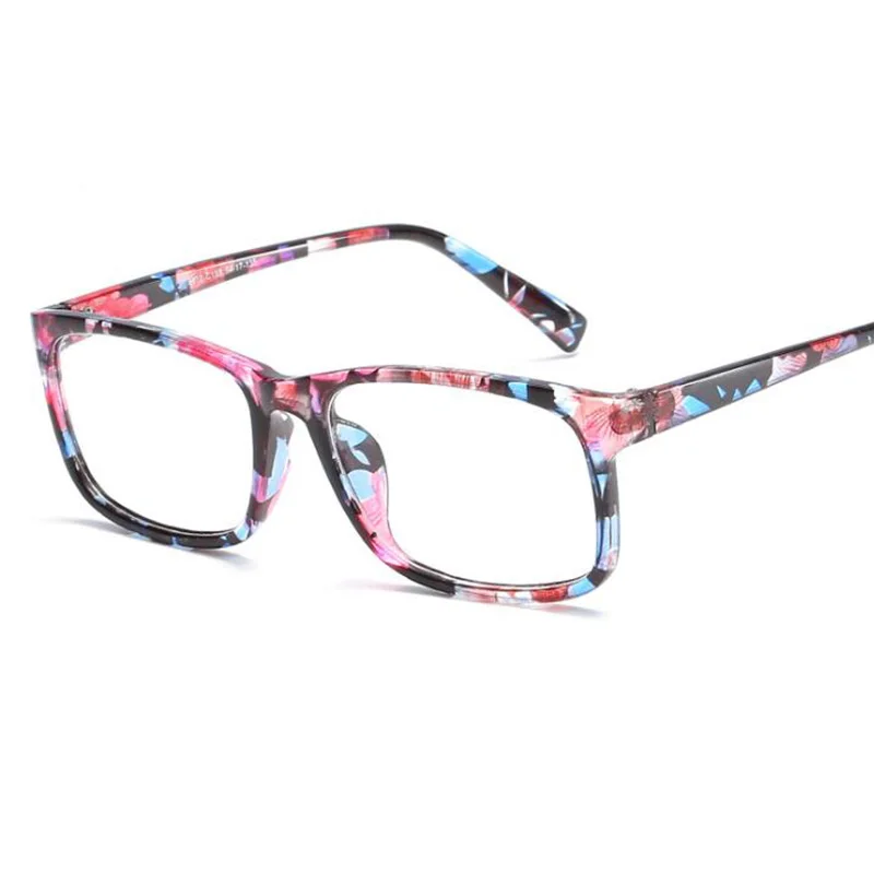 Floral RBENN модные очки для чтения Для женщин Для мужчин большой кадр дальнозоркостью Glassses с диоптрий 0,75 1,25 1,75 2,25 2,75 3,25 3,75 4,5 5,0 - Цвет оправы: Floral
