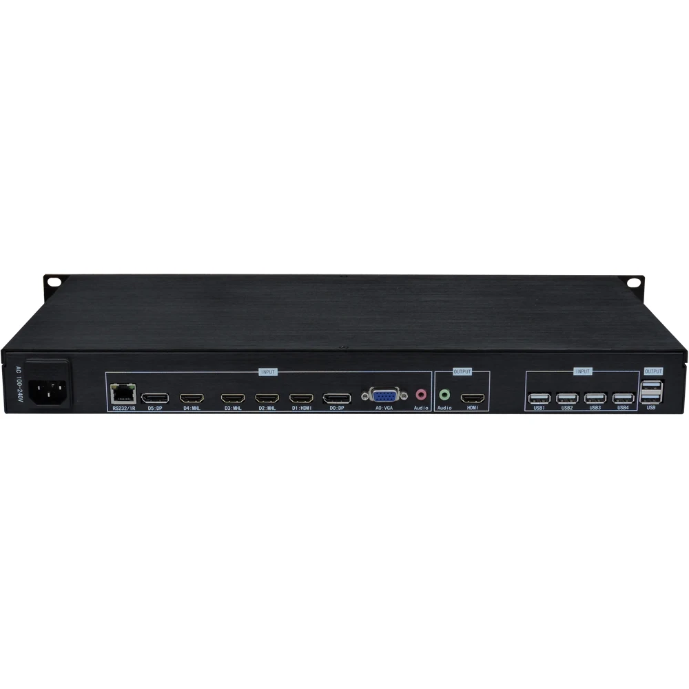 4x1 4K HDMI quad мультипросмотр с входом и выходом функциями переключения POP PIP KVM|multi-viewer|