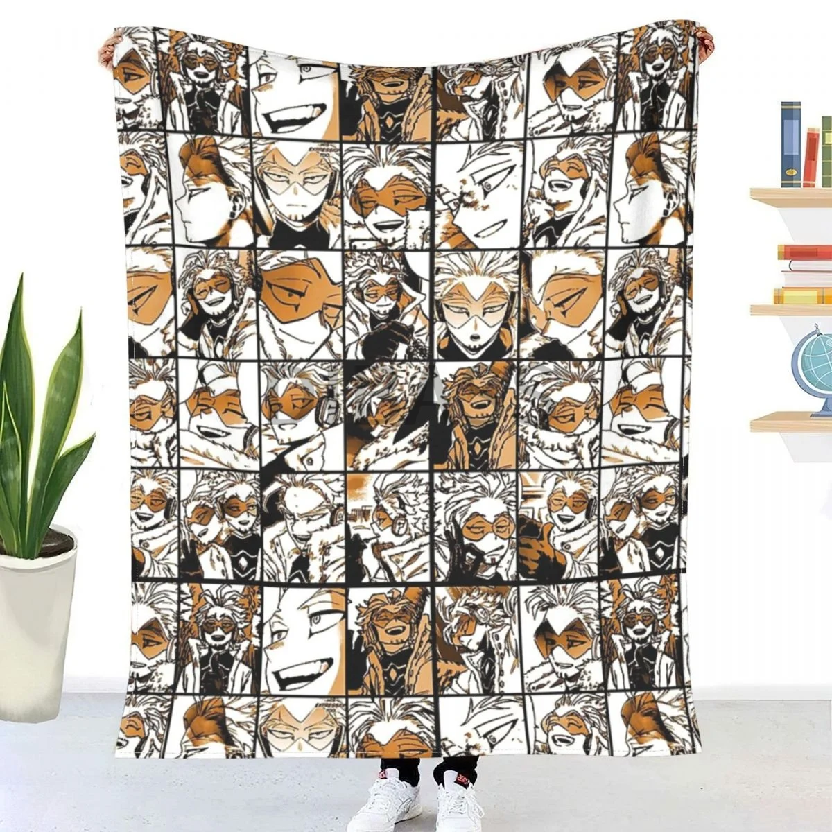

Hawks - Manga Color Version Comforter 3D Printed Flannel Throw Blanket