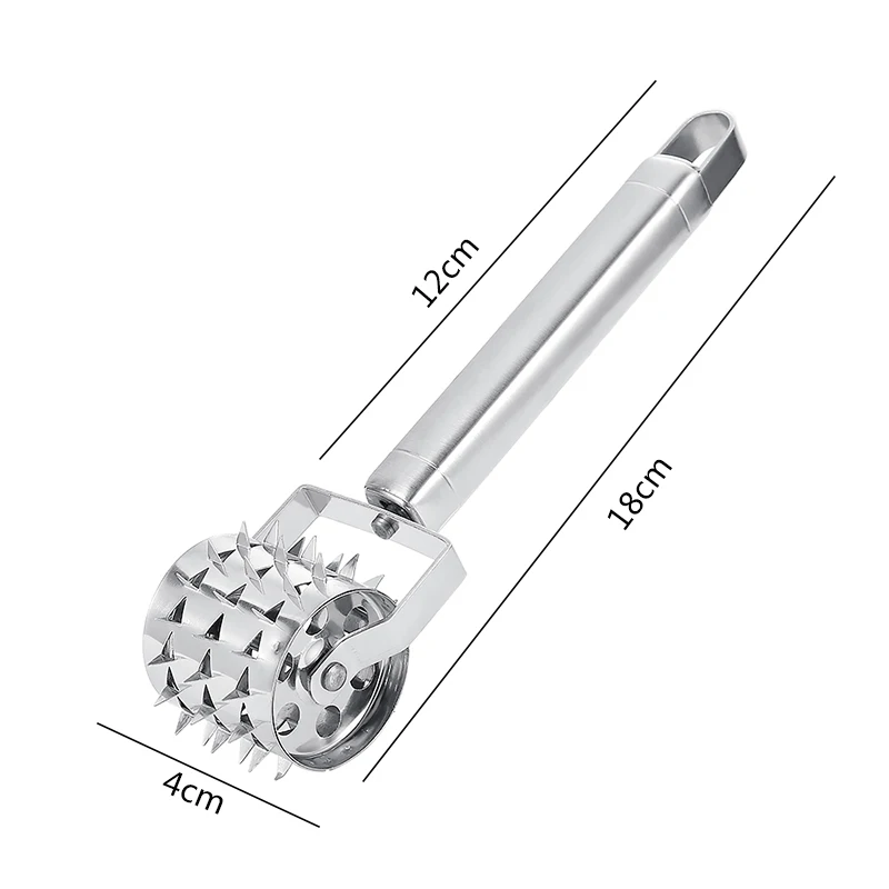 1Pcs Stainless Steel Useful Loose Meat Tenderizers Hammer for Steak knock-sided Pork Pounders Kitchen Tools | Дом и сад