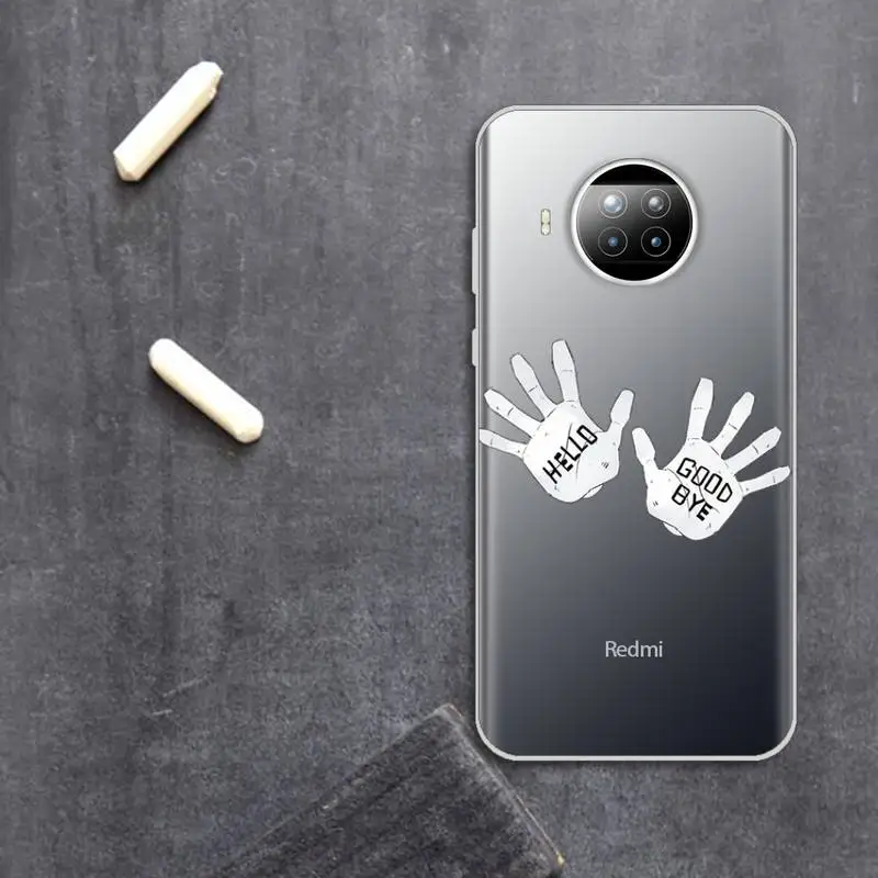 

Leonardo DiCaprio hadsome actor Phone Case Transparent for Xiaomi Redmi note 10 t 8 9 pro lite 11 high quality Anti-fall capa